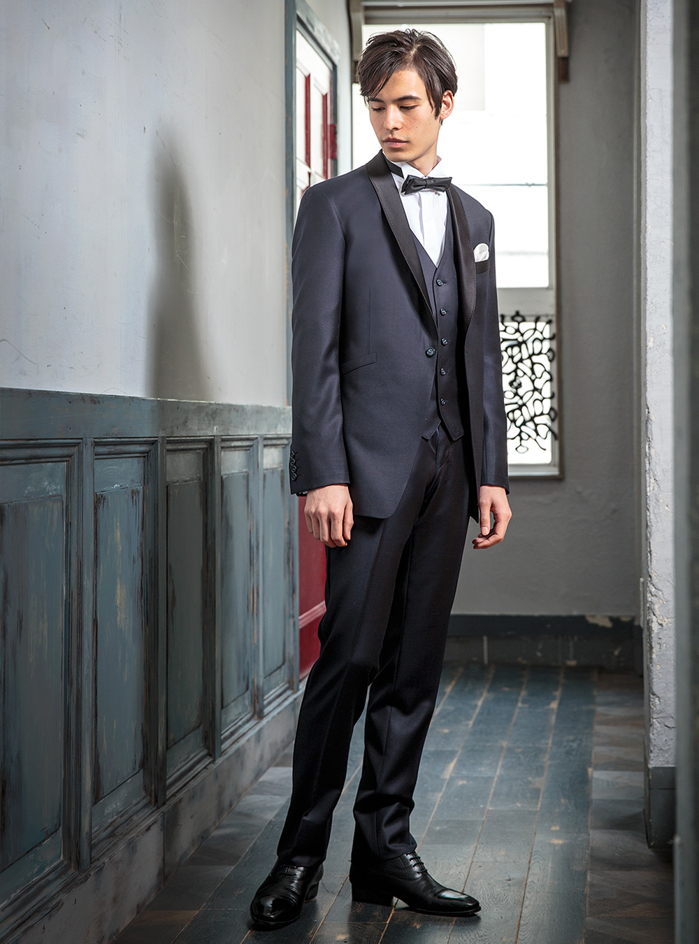 テルノネイビー｜タキシード｜ブライダルハウスTUTU
